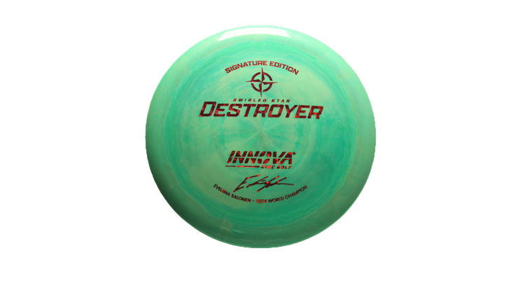 Innova 2024 Eveliina Swirled Star Destroyer Distance Driver Front View