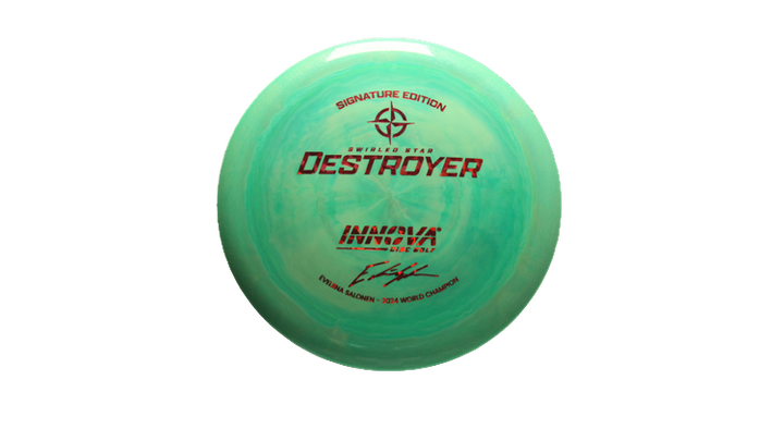 Innova 2024 Eveliina Swirled Star Destroyer Distance Driver Front View