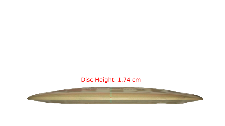 Innova 2024 Eveliina Swirled Star Destroyer Distance Driver Profile View