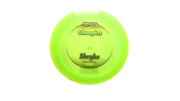 Innova Champion Shryke Distance Driver Front View