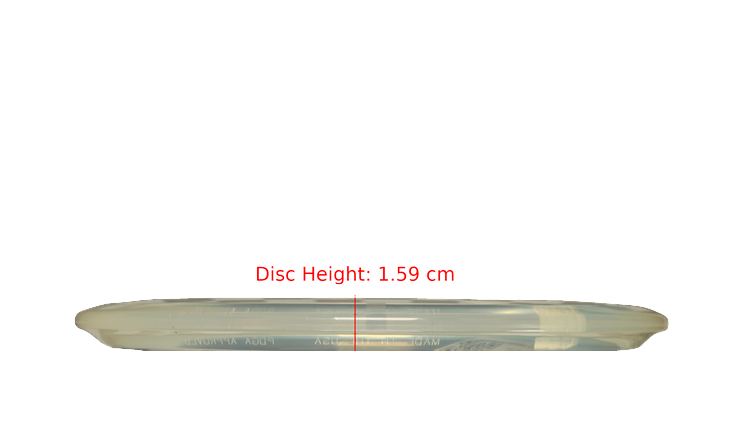 Discraft Ledgestone Edition Cryztal Z Buzzz Midrange Profile View