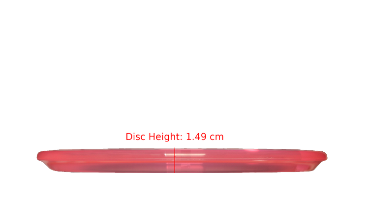 Discraft Ledgestone Edition CryZtal FLX Swarm Midrange Profile View