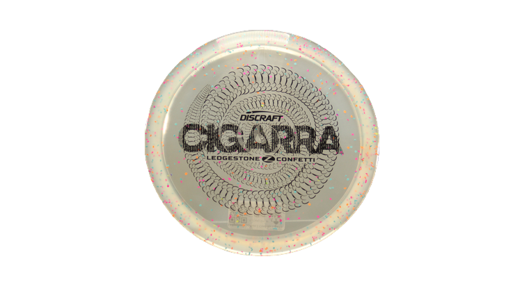 Discraft Ledgestone Edition Z Confetti Cigarra Fairway Driver Front View