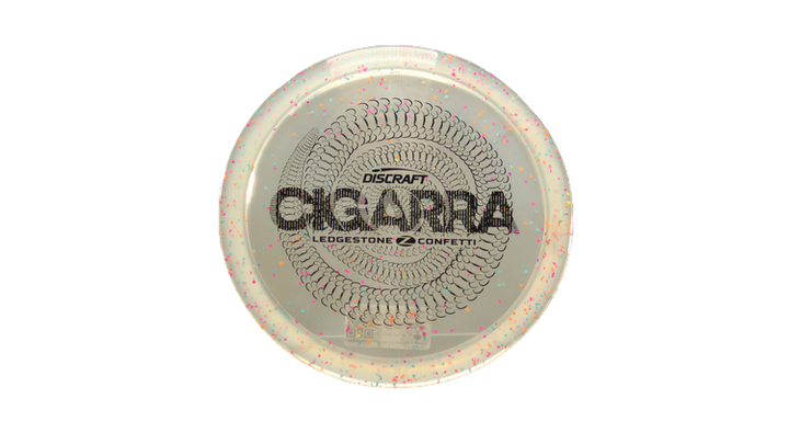 Discraft Ledgestone Edition Z Confetti Cigarra Fairway Driver Front View