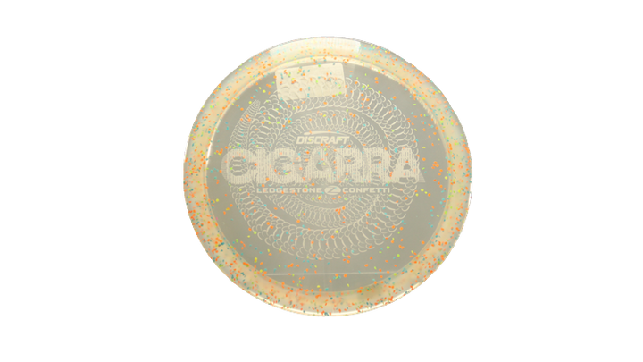 Discraft Ledgestone Edition Z Confetti Cigarra Fairway Driver Front View