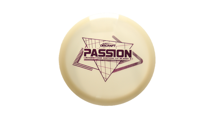 Discraft Ledgestone Edition UV Blend Z Passion Fairway Driver Front View