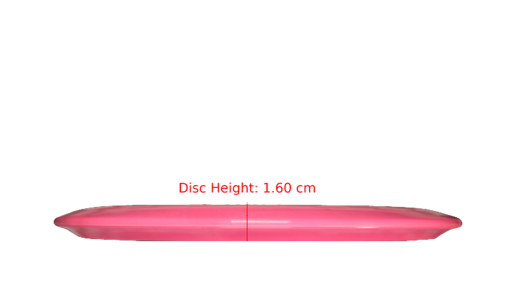 Discraft Ledgestone Edition ESP Glo Zombee Fairway Driver Profile View