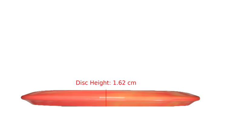 Discraft Ledgestone Edition ESP Glo Zombee Fairway Driver Profile View