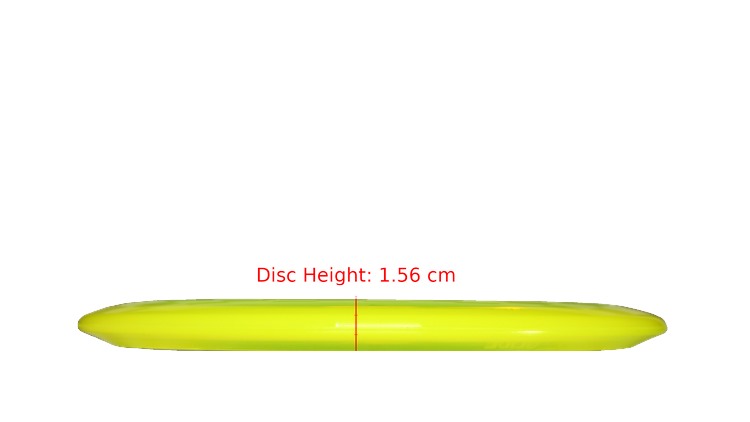 Discraft Classic Reissue Z Glide Midrange Profile View