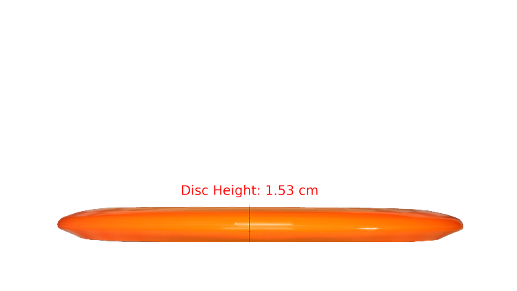 Discraft Classic Reissue Z Glide Midrange Profile View