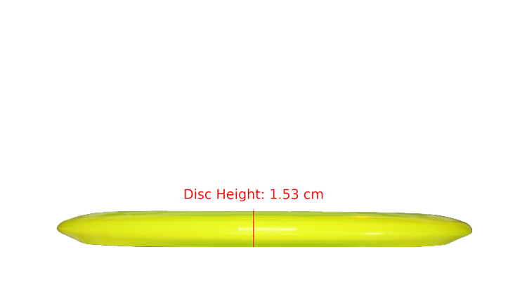 Discraft Classic Reissue Z Glide Midrange Profile View