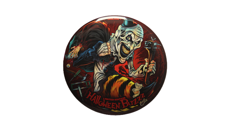 Discraft 2025 Halloween SuperColor Buzzz Midrange Front View