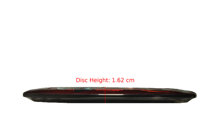 Discraft 2025 Halloween SuperColor Buzzz Midrange Profile View