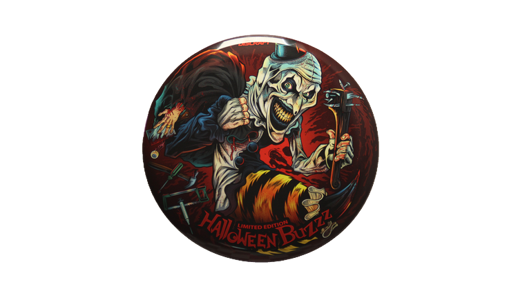 Discraft 2025 Halloween SuperColor Buzzz Midrange Front View