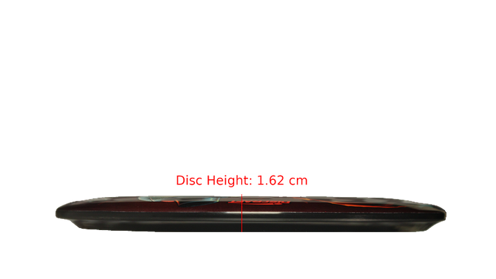 Discraft 2025 Halloween SuperColor Buzzz Midrange Profile View