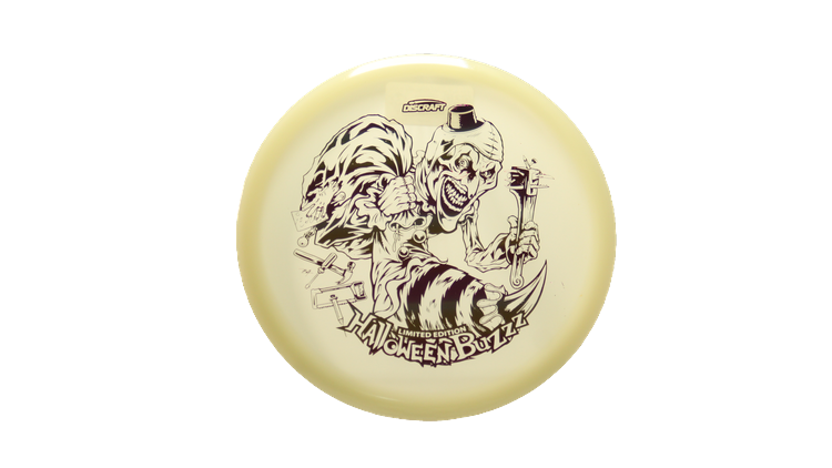 Discraft 2025 Halloween Mega-Glo Buzzz Midrange Front View