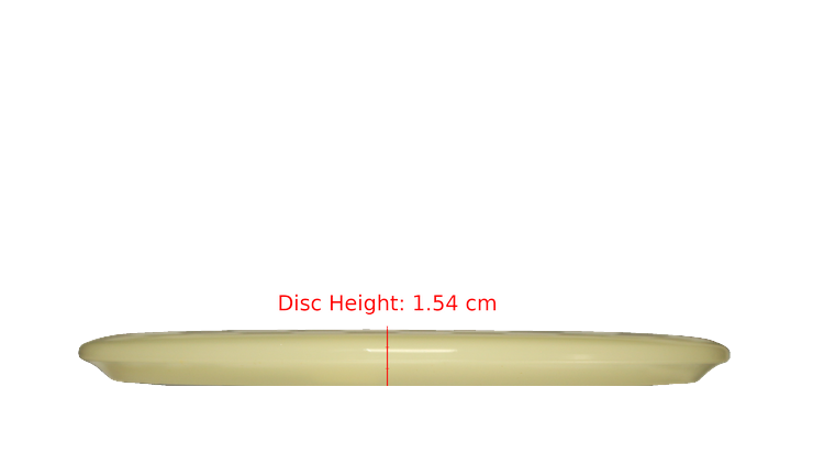 Discraft 2025 Halloween Mega-Glo Buzzz Midrange Profile View