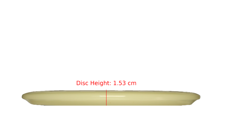 Discraft 2025 Halloween Mega-Glo Buzzz Midrange Profile View