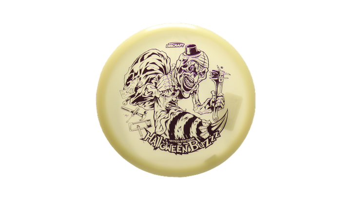Discraft 2025 Halloween Mega-Glo Buzzz Midrange Front View