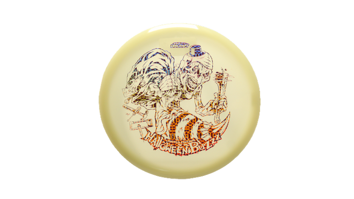 Discraft 2025 Halloween Mega-Glo Buzzz Midrange Front View