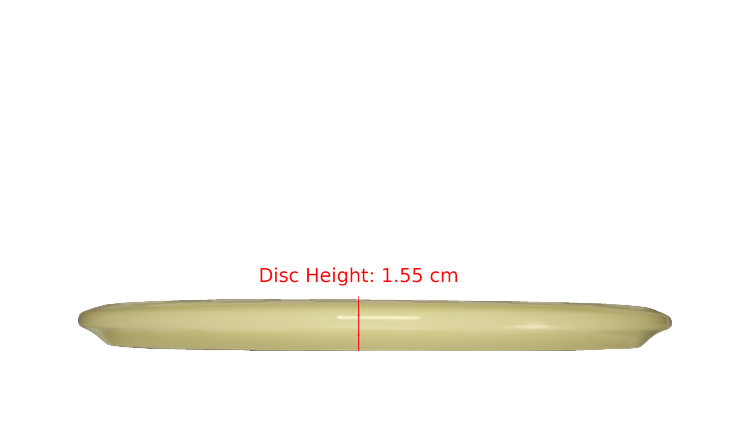 Discraft 2025 Halloween Mega-Glo Buzzz Midrange Profile View