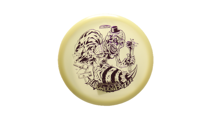 Discraft 2025 Halloween Mega-Glo Buzzz Midrange Front View