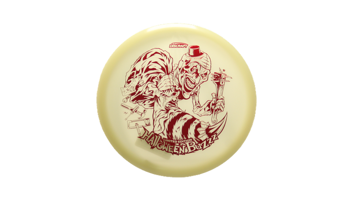 Discraft 2025 Halloween Mega-Glo Buzzz Midrange Front View