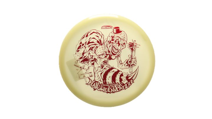 Discraft 2025 Halloween Mega-Glo Buzzz Midrange Front View