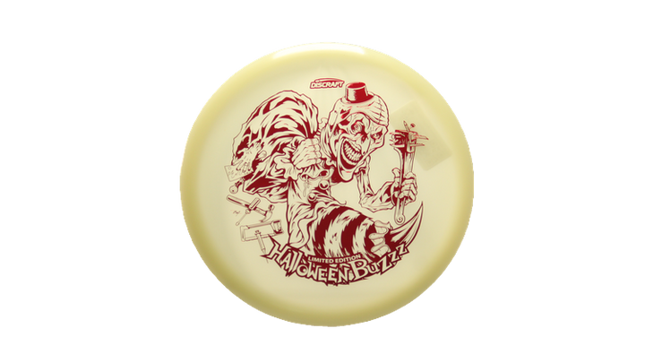 Discraft 2025 Halloween Mega-Glo Buzzz Midrange Front View