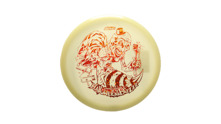 Discraft 2025 Halloween Mega-Glo Buzzz Midrange Front View