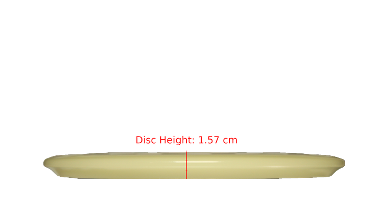 Discraft 2025 Halloween Mega-Glo Buzzz Midrange Profile View