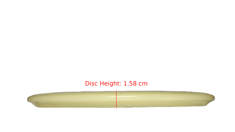 Discraft 2025 Halloween Mega-Glo Buzzz Midrange Profile View