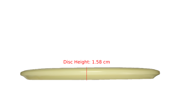 Discraft 2025 Halloween Mega-Glo Buzzz Midrange Profile View