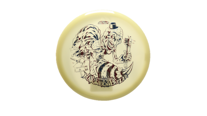 Discraft 2025 Halloween Mega-Glo Buzzz Midrange Front View