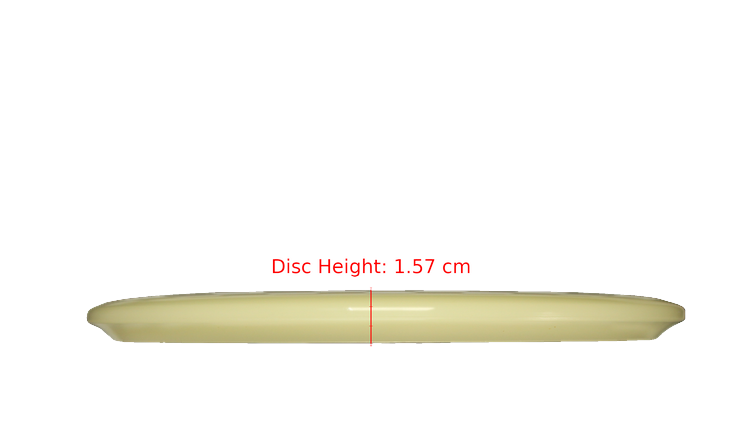 Discraft 2025 Halloween Mega-Glo Buzzz Midrange Profile View