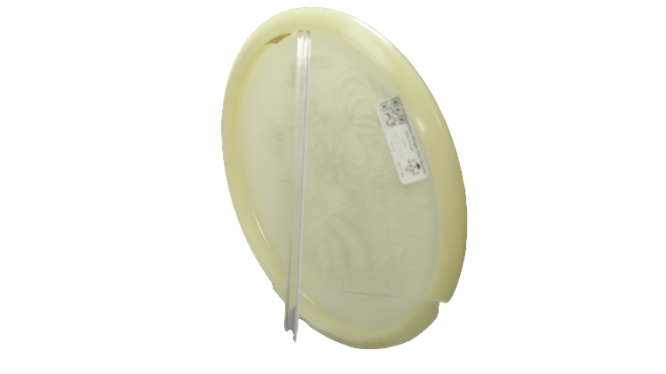 Discraft 2025 Halloween Mega-Glo Buzzz Midrange Back View