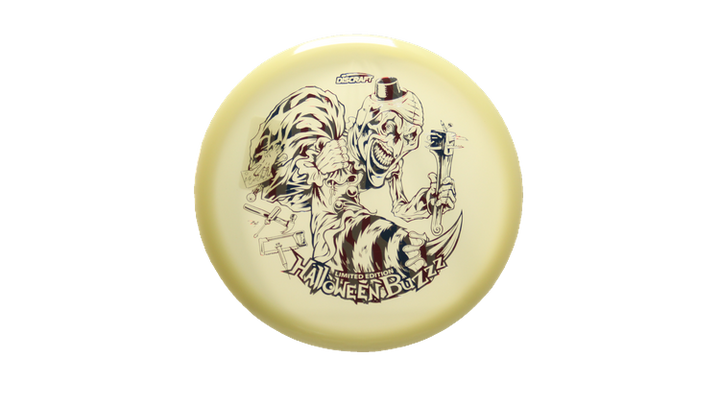 Discraft 2025 Halloween Mega-Glo Buzzz Midrange Front View