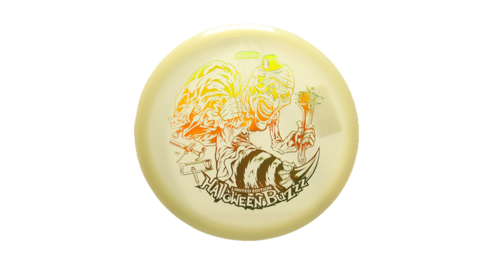 Discraft 2025 Halloween Mega-Glo Buzzz Midrange Front View