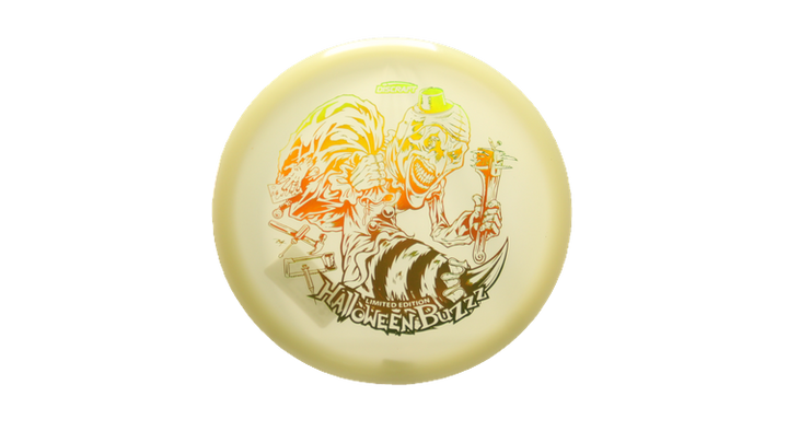 Discraft 2025 Halloween Mega-Glo Buzzz Midrange Front View