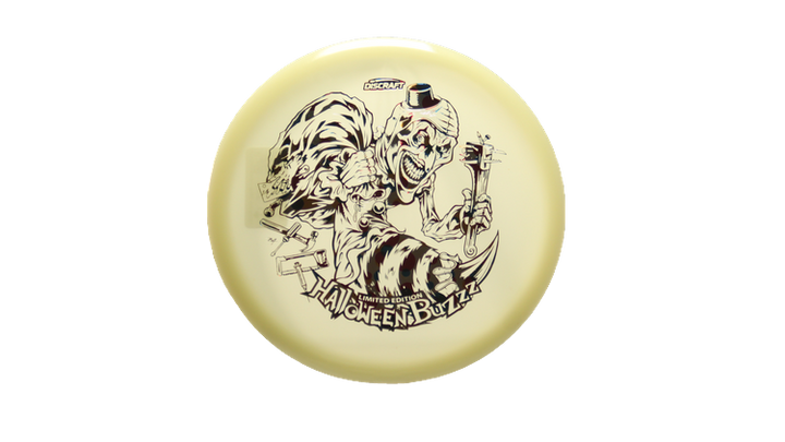 Discraft 2025 Halloween Mega-Glo Buzzz Midrange Front View