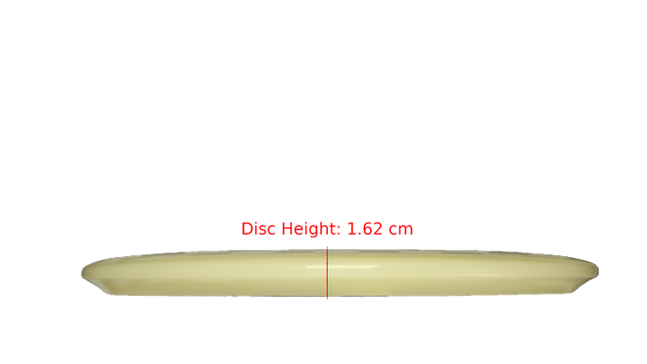 Discraft 2025 Halloween Mega-Glo Buzzz Midrange Profile View