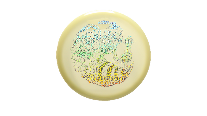 Discraft 2025 Halloween Mega-Glo Buzzz Midrange Front View