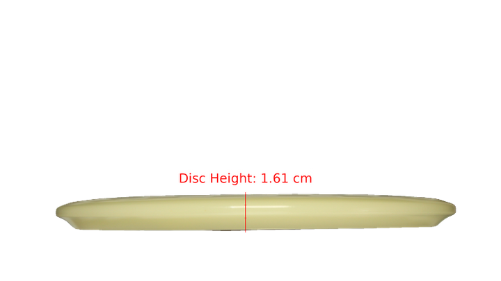 Discraft 2025 Halloween Mega-Glo Buzzz Midrange Profile View