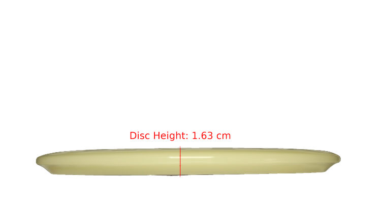 Discraft 2025 Halloween Mega-Glo Buzzz Midrange Profile View