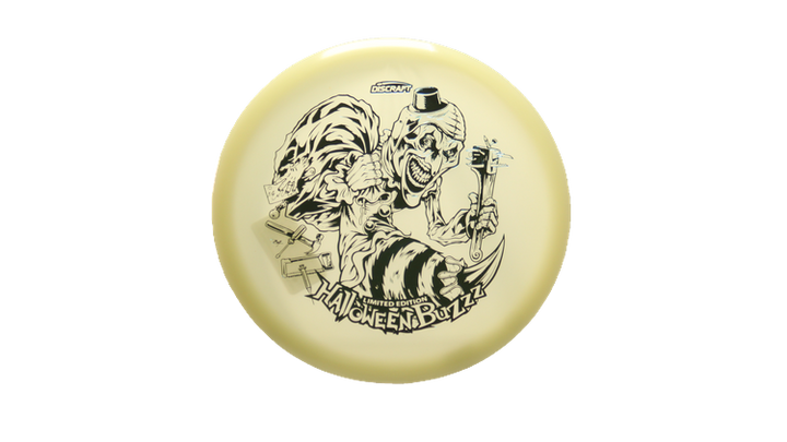 Discraft 2025 Halloween Mega-Glo Buzzz Midrange Front View