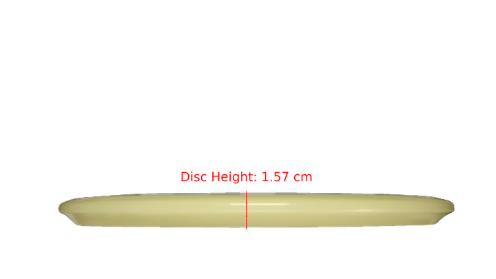 Discraft 2025 Halloween Mega-Glo Buzzz Midrange Profile View