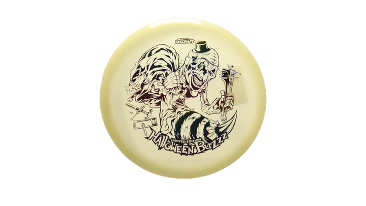 Discraft 2025 Halloween Mega-Glo Buzzz Midrange Front View