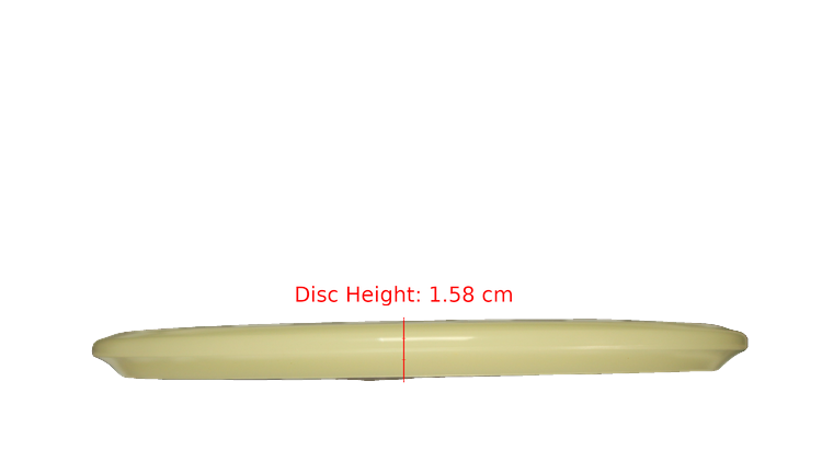 Discraft 2025 Halloween Mega-Glo Buzzz Midrange Profile View