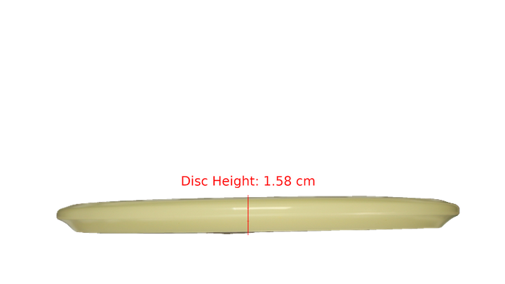 Discraft 2025 Halloween Mega-Glo Buzzz Midrange Profile View