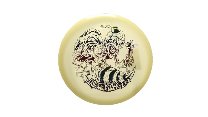 Discraft 2025 Halloween Mega-Glo Buzzz Midrange Front View